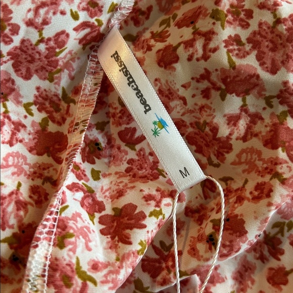 Beachsissi Elegant Floral pink Mini Dress - Picture 7 of 8